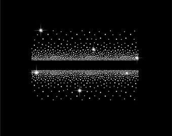 Modello di dispersione di strass ss10 ss6, SVG, Cricut (download digitale)