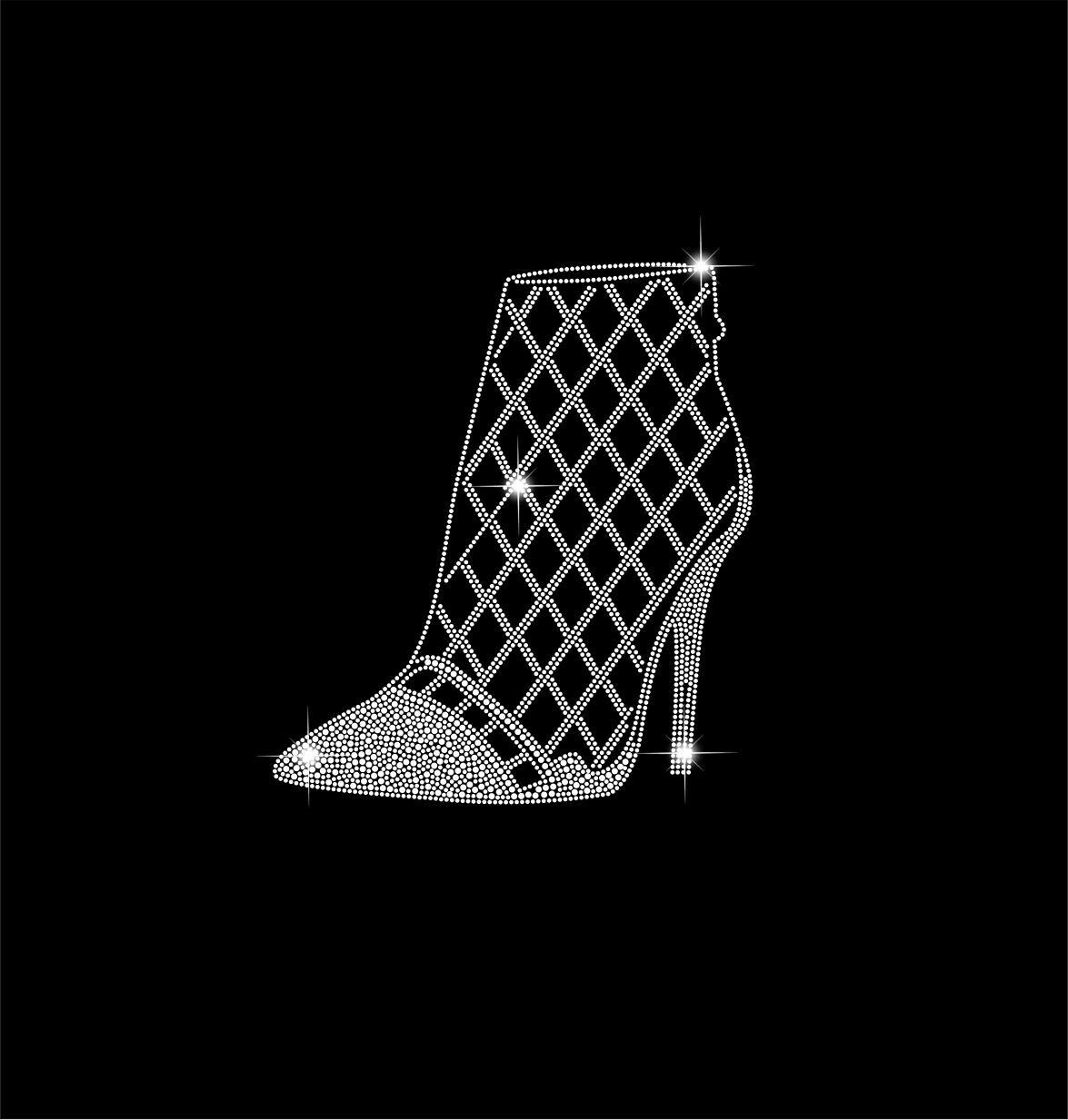 Rhinestone Template,Shoe Pattern,SVG,ss6,SS10,Rhinestone Pattern,Digital Download,Cricut