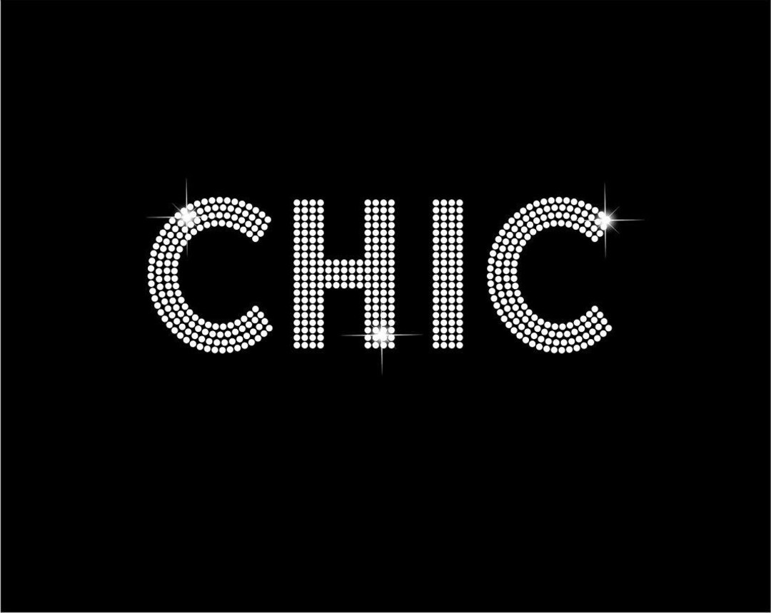 Me Chic Vector Chic Rhinestone Design Template (svg, Png, Pdf, Eps, Dxf) Digital ...