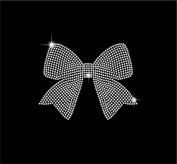 Rhinestone Bow Template | SS10 Hotfix Crystal Design (Digital Download)