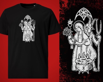 Folkloric Heretic T-Shirt (white print)