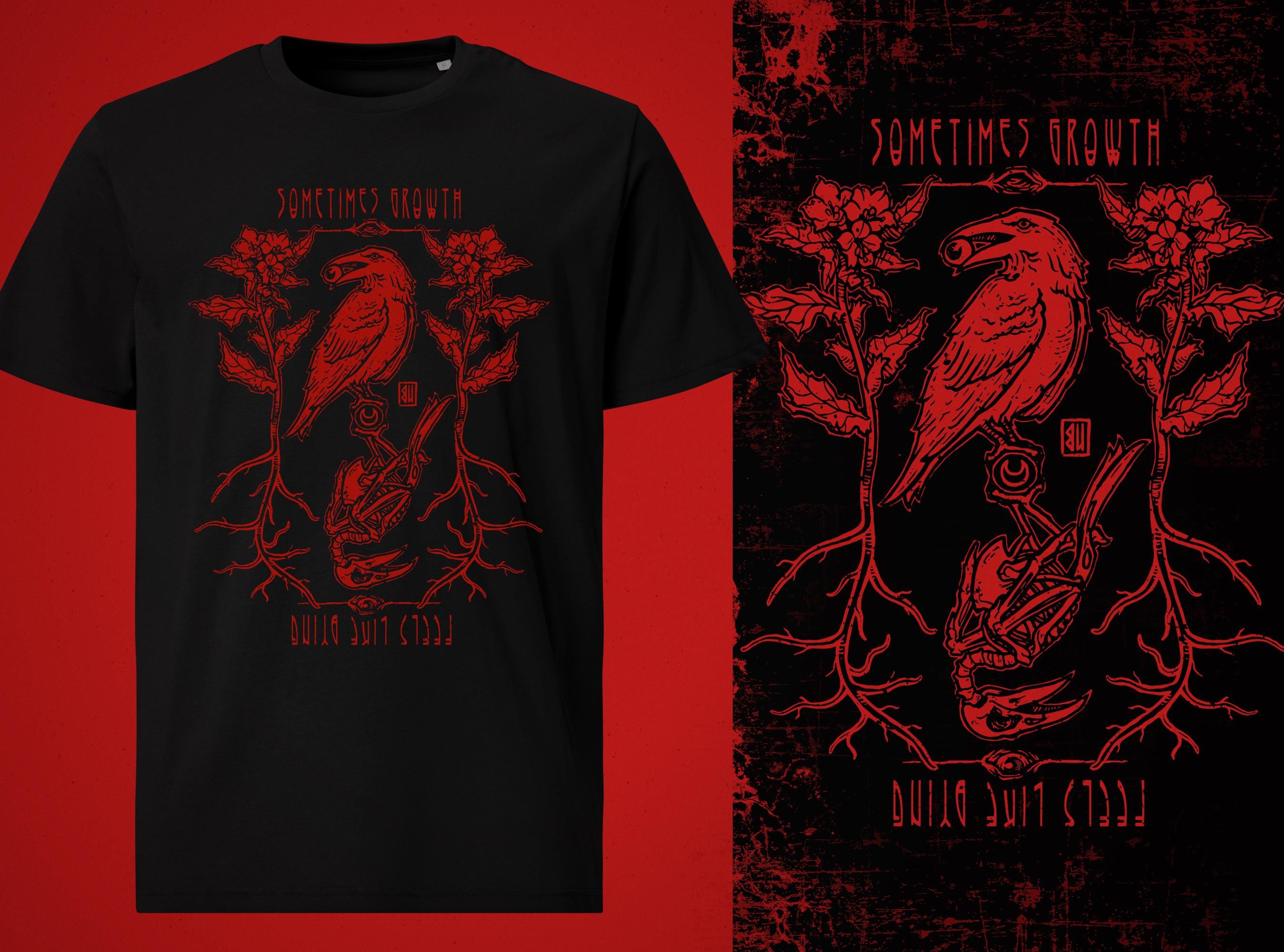 Crow Of Growth T-Shirt