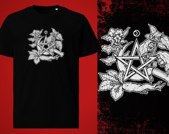Herb Sickle T-Shirt (white print)