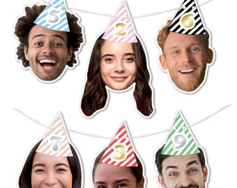 Personalised FACE - Bunting