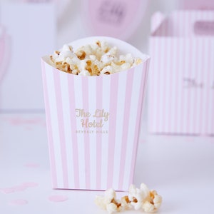 Personalised HOTEL COLLECTION - Popcorn Box