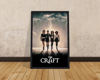 The Craft Poster, Framed Poster, Canvas Wall Art, Movie Poster, Movie Art, Gift