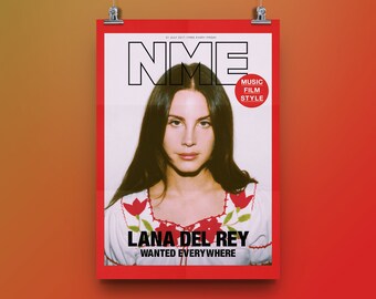 Lana Del Rey MAGAZINE ARTIST POSTER Luxury A3 Print Poster