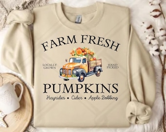 Vintage Farm Fresh Pumpkins