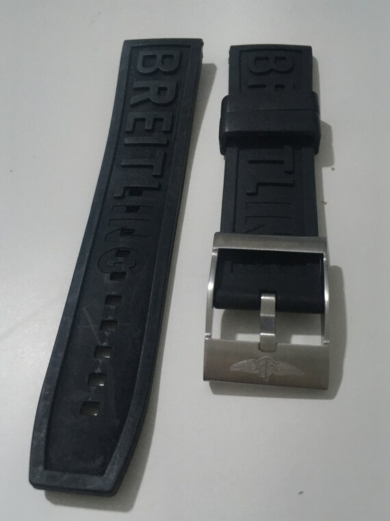 Breitling black top rubber band