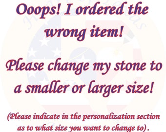 Memorial Marker Size Adjustment: Pay the Difference