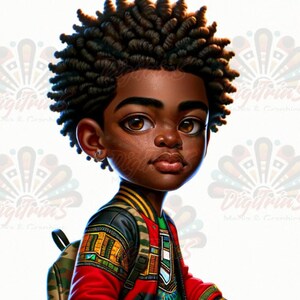 Black History Month | Woman, Man, Child African American | Black Pride | PNG Bundle | Sublimation Design Downloads