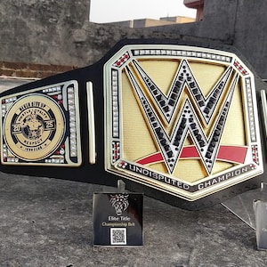 John cena undisputed champion belt / gold plated Belt / premium quality/ same like original thickness / top quality premium leather