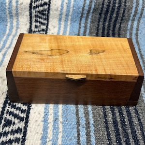 Secret Drawer Walnut Box