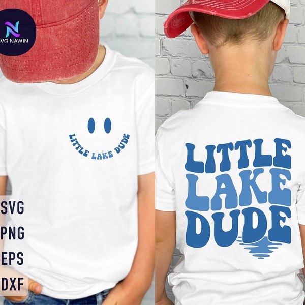 Little Lake Dude Svg, Lake Boy Svg, Kids Lake Svg, Kids Summer Shirt, Lake Life Svg, Lake Dude Svg, Summer Camp Svg, Lake Shirt Svg