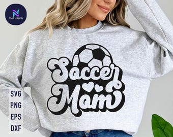 Soccer Mom SVG: Game Day Shirt Design (Digital Download)