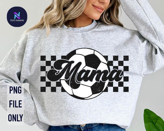 Soccer Mama PNG: Game Day Shirt Design (Digital Download)