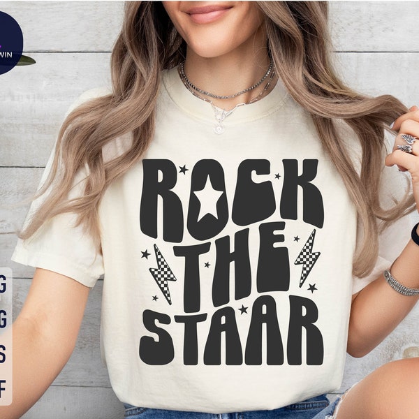 Rock The Staar Svg, Test Day Svg, Its Test Day Yall Svg, Test Day Png, Testing Svg, Staar Test Svg, Teacher Test Day Shirts