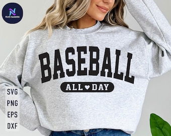 Baseball all day Svg, Baseball Vibes Svg, Baseball Svg, Baseball Shirt Svg, Baseball png, Baseball Mom Svg, Baseball Life Svg