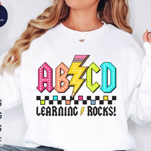 ABCD Learning Rocks Png, Teacher Rock Png, Teach Love Inspire, Teacher ...