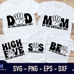 C'est mon anniversaire Svg, 5e anniversaire de garçon, Svg 5 ans, 5e cinquième anniversaire chemise, anniversaire de tout-petit, joyeux mec, anniversaire de garçon