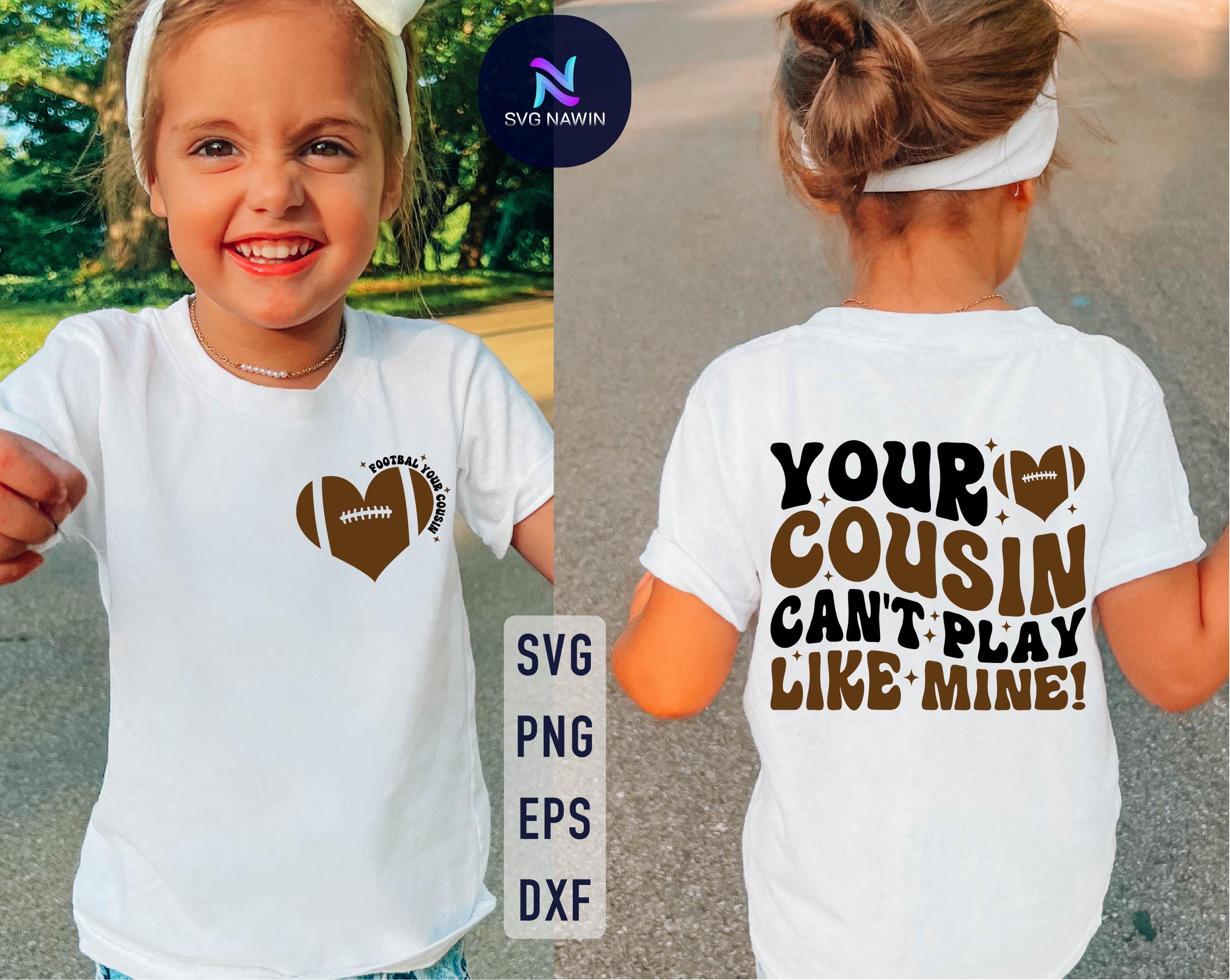 T-shirt Bambino "Miglior Cugino Del Mondo" - Blu Reale, 100% Cotone, TeeTreeDesigns