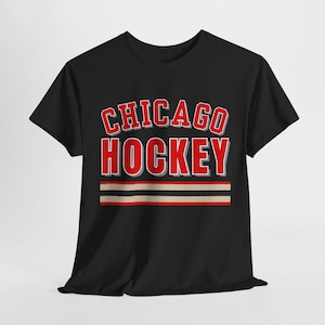 Vintage Chicago Hockey T-Shirt: Retro Sports Fan Tee