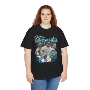 Camiseta pirata de rap de Mike McDaniel de Miami Football: ropa deportiva vintage imagen 7