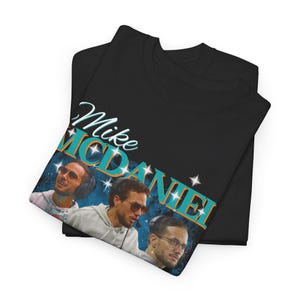 Camiseta pirata de rap de Mike McDaniel de Miami Football: ropa deportiva vintage imagen 3