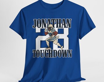 Indianapolis Football T-Shirt, Jonathan Taylor Runningback Tee, Sports Fan Gift, Football Apparel