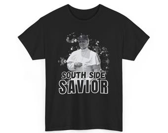 Divertida camiseta de béisbol de Chicago: Da Pope, camiseta gráfica del South Side