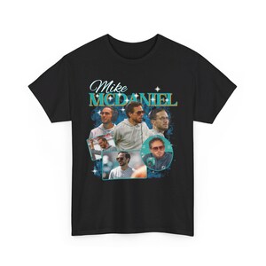 Camiseta pirata de rap de Mike McDaniel de Miami Football: ropa deportiva vintage imagen 2