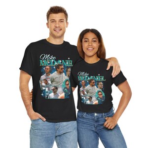 Camiseta pirata de rap de Mike McDaniel de Miami Football: ropa deportiva vintage imagen 9