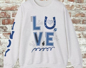 Sudadera de fútbol de Indianápolis: Sundays are Better Crewneck