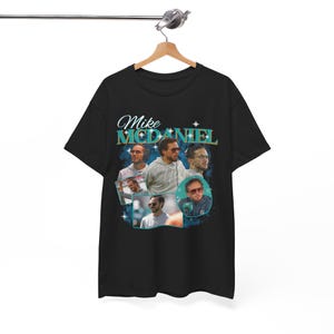 Camiseta pirata de rap de Mike McDaniel de Miami Football: ropa deportiva vintage imagen 5
