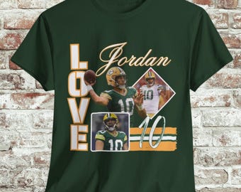 Jordan Love Shirt: Green Bay Football Fan Apparel