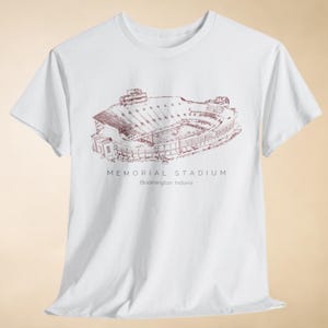 Indiana College University Football Shirt for Men and Women, Game Day Indiana Football Shirt for Tailgate, Bloomington Indiana Football Tee