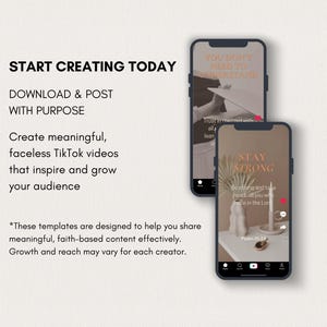 TikTok-Vorlagen mit christlichen Bibelversen | 100 bearbeitbare Overlay-Videos mit Canva, virale Hooks-Cover, gemütliche Herbstinhalte für Social-Media-Marketing-Experten Bild 12
