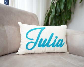 Personalized Pillow, Custom Pillow, Lumbar Pillow, Throw Pillow, Name Pillow, Decorative Pillow, Personalized Pillows, Personalized Gift