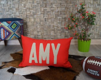 Custom Punch Needle Embroidery Pillow Cover For Birthday Gifts, Personalized  Punch Pillowcase, Mother's day gift, Gifts For Her and Him