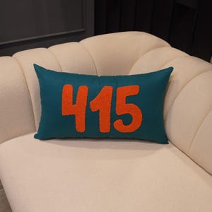 Personalized Name Pillow Case, Custom Embroidered Pillow Personalized Gift,Home Decor, Unique Gifts, Personalized Punch Needle Pillow