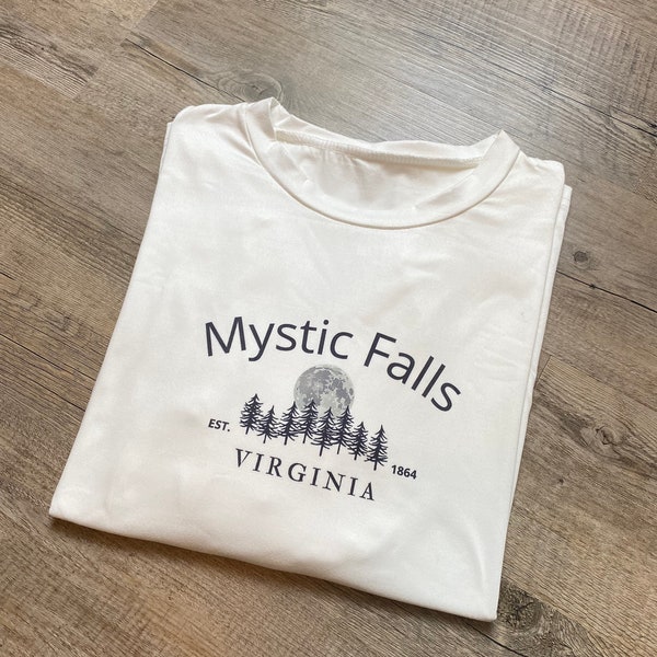 T shirt the vampire diaries mystic falls