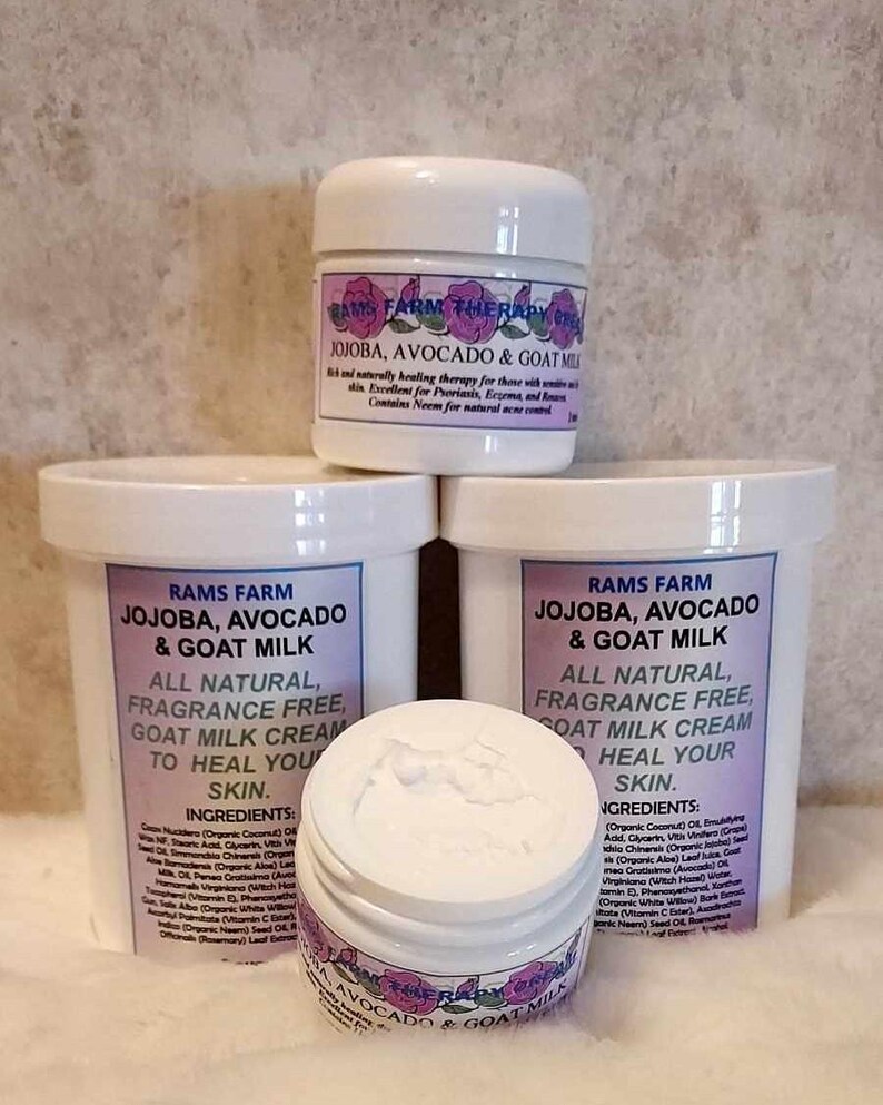 Goat Milk Face and Body Cream - Etsy