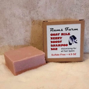Goat Milk Shampoo Bars