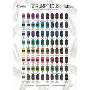 Scheepjes Scrumptious Yarn 100g, Recycled Acrylic Yarn, DK Weight,  Vegan Yarn, Soft & Sustainable Yarn for Knitting, Crochet, and Crafting