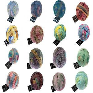 Self-Striping Gradient Merino Yarn  | Schoppel Edition 3 Yarn | 100% Merino Wool Sport Weight 50g | 27 Beautiful Color Options Available