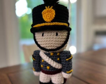 West Point Corps of Cadets Crocheted Cadet