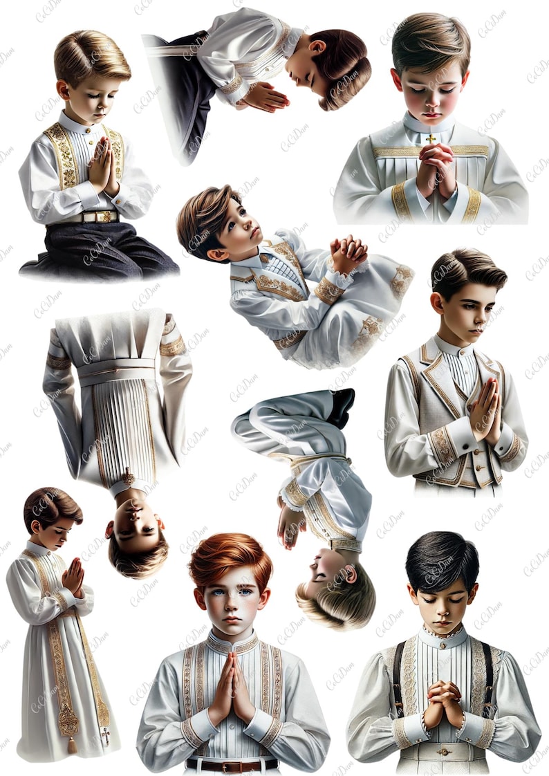 Holy Communion: Lily - 53 Graphics, 8 A4 Sheets With Elements to Cut ...