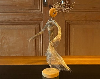 GHOST wire figure upcycling decoration