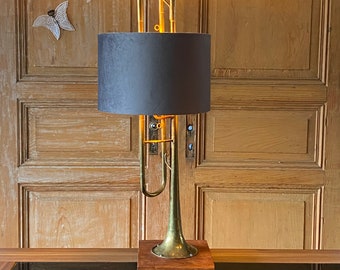 Trumpet upcycling trumpet lamp table lamp