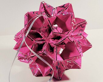 Paper ball “PINKY” – origami